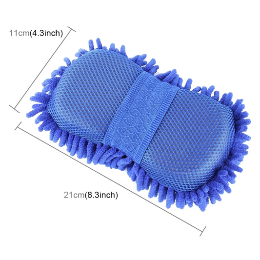 KANEED Ultrafine Fiber Chenille Anthozoan Car Washing Gloves Multi-functional Magic Car Brush (Random Color Delivery), Car Washing Gloves, UK Stock Car Washing Gloves, US Stock Car Washing Gloves