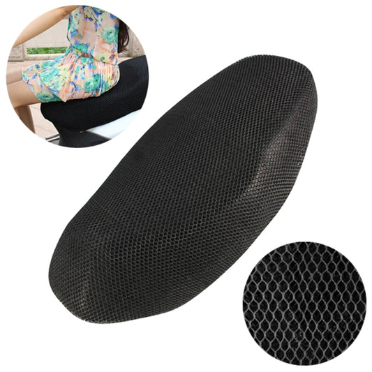 Motorcycle Breathable Sunscreen Double Layer 3D Honeycomb Small Hole Polyester Cushion Mesh, Size: S, Length: 70cm; Width: 50cm, Size: S