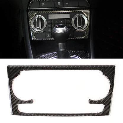 Carbon Fibre Car Air Conditioning Switch Panel Decorative Sticker for Audi Q3 2013-2018, Air Conditioning Switch Panel
