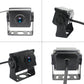 Four black AHD cameras with bracket mounts and blue-tinted lenses