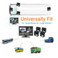 Universal-fit AHD camera set with 10-inch monitor and four mounting brackets