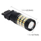 3157 LED bulb, black textured sleeve with front lens and multi-LED array