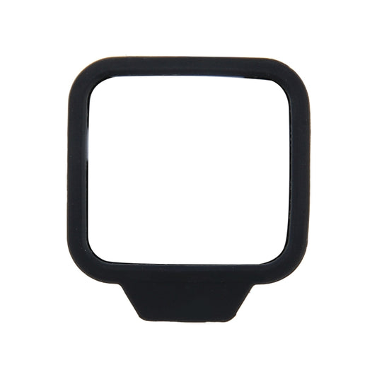 Black blind spot mirror body with open reflective window