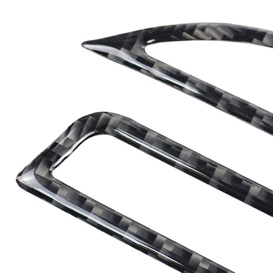 Car Carbon Fiber Air Outlet  Decorative Sticker for Volkswagen Golf 7 2013-2017, Left Drive, Air Outlet