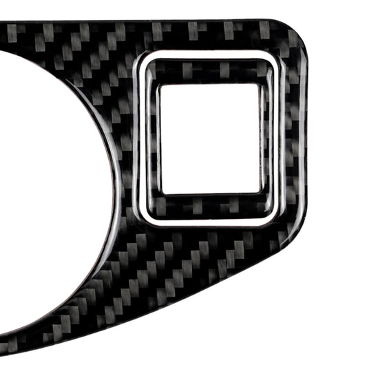 Car Carbon Fiber Headlight Switch Panel Decorative Sticker for Volkswagen Golf 7 2013-2017, Left Drive, Headlight Switch Panel
