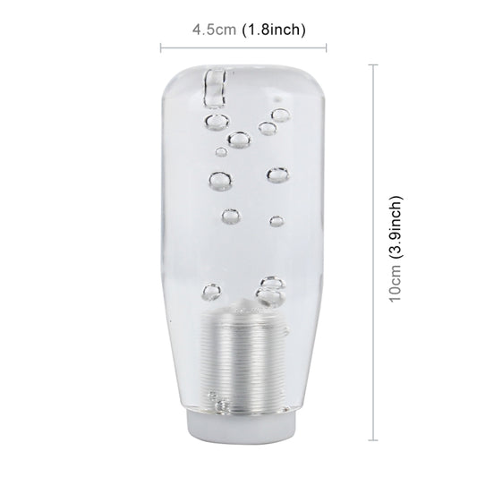 Universal Car Truck Transparent Bubble Colors LED Light Shift Knob Gear Lever Shifter, Length: 10cm, 10cm