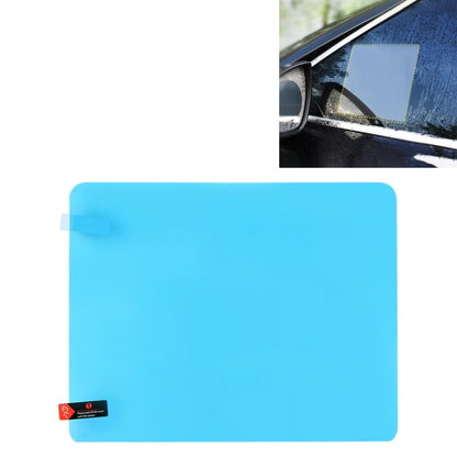 Rearview mirror protective window film, clear PET anti-fog rain shield sheet