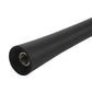 Black antenna mast tip with internal threaded socket