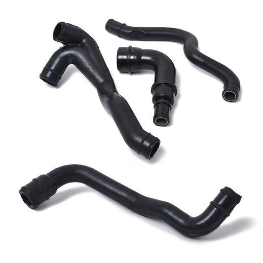 6 PCS Car Engine Crankcase Breather Pipe Hose Tube Kit 06A103213AF 06A103221AH 06A103221AF for Audi / Volkswagen, 6 PCS For Audi / Volkswagen