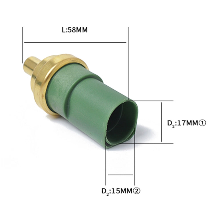 Car Coolant Water Temperature Sensor 059919501A for Audi / Volkswagen, A0987