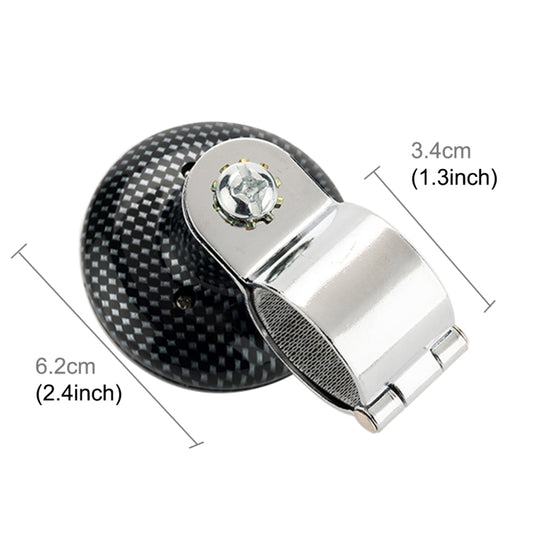 Universal steering wheel spinner knob dimensions shown: 6.2cm wide, 3.4cm high
