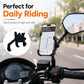 Motorcycle Rear View Mirror Aluminum Alloy Phone Bracket, Suitable for 60-100mm Device, Rear View Mirror for 60-100mm