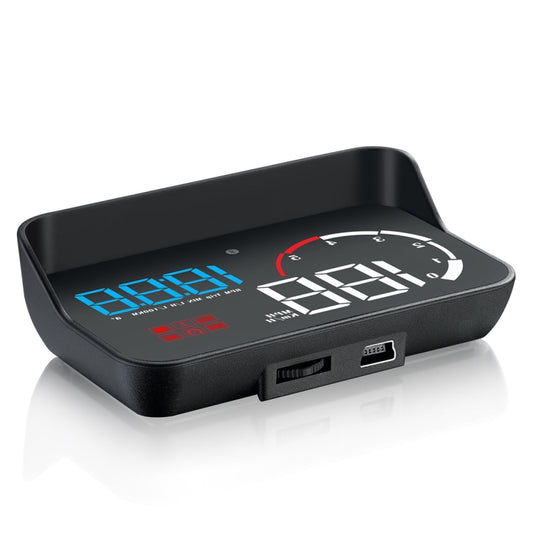 M10 3.5 inch Universal Car OBD2 HUD Vehicle-mounted Head Up Display, M10(Blue), M10(Yellow)