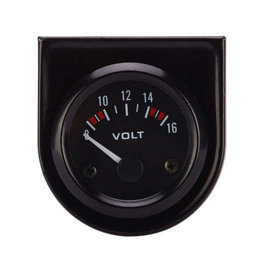 52mm Auto Gauge Car 8-16V Voltmeter, B745 Car 8-16V Voltmeter