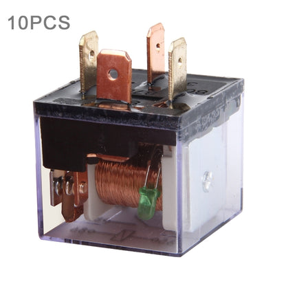 Waterproof 12V car relay with warning light, copper coil and contact pins