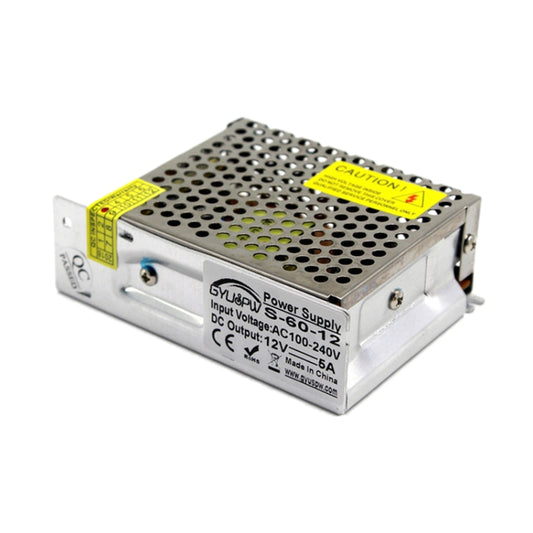 S-60-12 60W AC110/220V to DC 12V 5A  Power Inverter Power converter, 60W