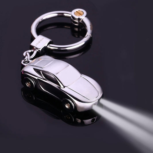 Metal Car Shape Decorative Keychain Holder(Random Color Delivery), Metal Car Shape
