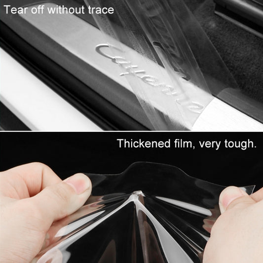 Universal Car Door Invisible Anti-collision Strip Protection Guards Trims Stickers Tape, Size: 2cm x 3m, Size: 2cm x 3m