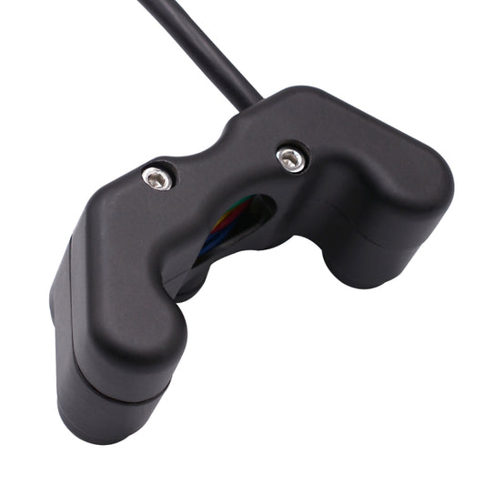 Motorcycle Headlight Auxiliary Light Horn Switches Aluminum Alloy Five-position Faucet Switches with Light, Aluminum Alloy Five-position