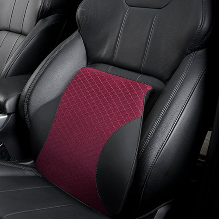 Four Seasons Breathable Memory Foam Car Lumbar Pillow Polyester Pillow