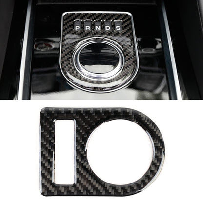 Carbon Fiber Car Gear Display Decorative Sticker for Jaguar F-PACE, Gear Display