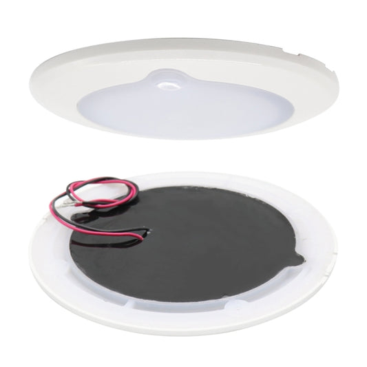 DC 9-30V 4.5W 3000-3300K IP67 Marine RV Dimmable 150mm LED Dome Light Ceiling Lamp, with Touch Control, 150mm LED Dome Light, 150mm LED Dome Light(White Light)