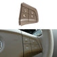 Car Right Side 4-button Steering Wheel Switch Buttons Panel 1648200110 for Mercedes-Benz W164, Left Driving, Right Side 4-button (Black), Right Side 4-button (Coffee), Right Side 4-button (Grey)