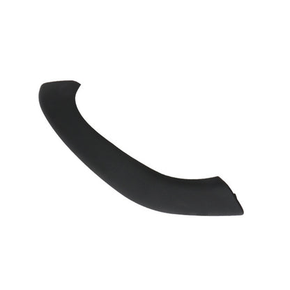 Black door handle pull trim cover, curved interior handle insert