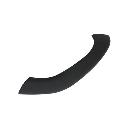 Black curved door handle pull trim cover for car left inside door