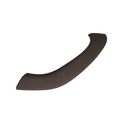 Car door handle pull trim cover, coffee-brown curved insert