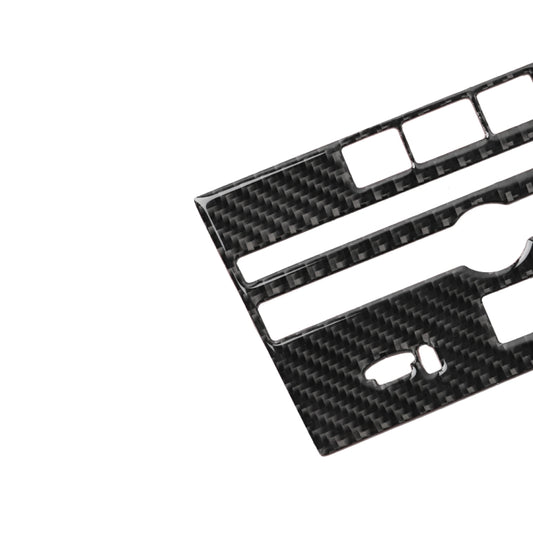 Car Carbon Fiber CD  Console Panel Decorative Sticker for Infiniti Q50 / Q60 2014-2020, CD Console Panel  (B)