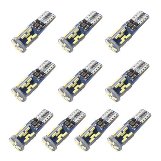 10 PCS T10 DC12V / 3W / 6000K / 180LM Car Canbus Decoding LED Clearance Lights with 30LEDs SMD-4041 Lamp Beads, T10 DC12V / 3W