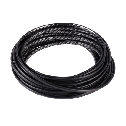 Car Carbon Fiber Texture Decoration Door & Window Seal Decorative Strip, Carbon Fiber