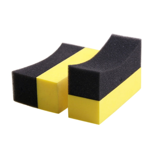R-10356 Multifunctional Anti-dead Corner EVA Car Cleaning Sponge, 20 PCS Anti-dead Corner EVA Sponge
