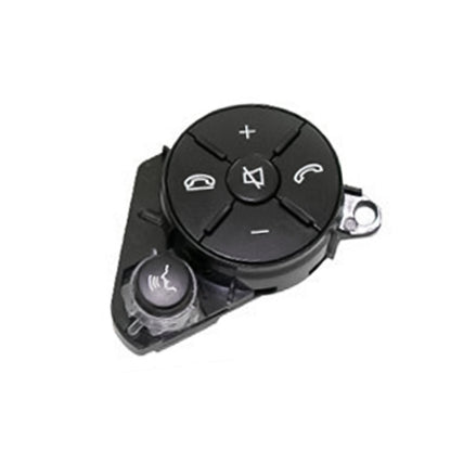 Black steering wheel right switch control button with plus/minus and phone icons