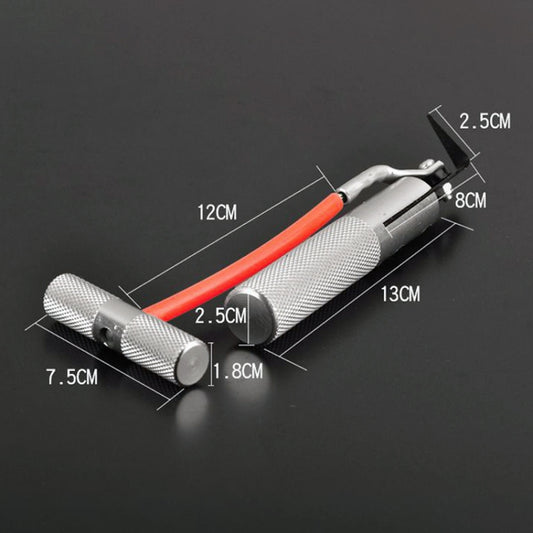 Car Windshield Aluminum Handle Strip Cutting Tool Glass Broach Tool, Windshield Aluminum Handle Strip Cutting