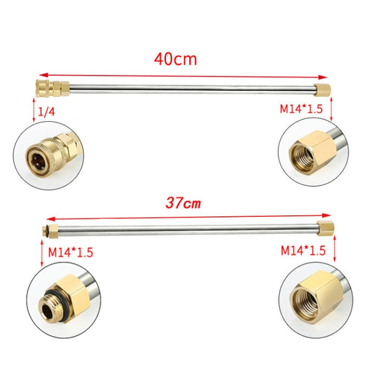 8 in 1 Car Wash High Pressure Spray Nozzle Cleaning Extension Rod, 8 in 1 Spray Nozzle
