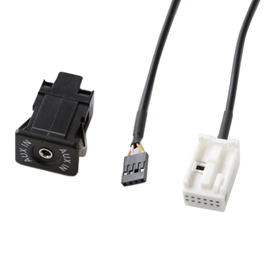 Car AUX Audio Interface + Cable Wire Harness for BMW E60 E63 E64 E65, For BMW E60 E63 E64 E65