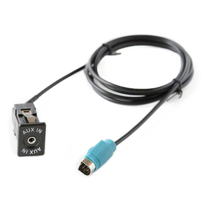 Car AUX Interface + Cable for Alpine KCE-236B 9872/9870, For Alpine KCE-236B 9872/9870(AUX)