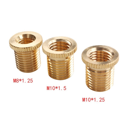 5 Set Car Gear Shift Knob Head Thread Adapter Nuts for M12x1.25 Gear Shift Knob, 5 Set M10x1.5+M10x1.25+M8x1.25
