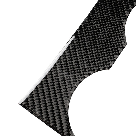 3 PCS Carbon Fiber Car Central Control Decorative Sticker for Tesla Model 3, Central Control