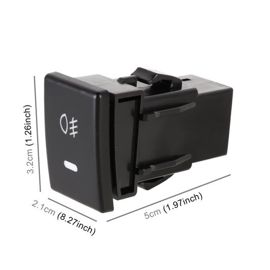 TS-16 Car Fog Light On-Off Button Switch with Cable for Isuzu mu-X, For Isuzu mu-X