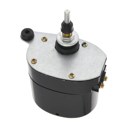 Caravan 12V Front Windshield Wiper Motor 01287358 for Willys Jeep Tractor, Short Shaft