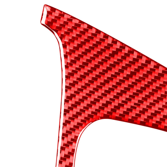 For Honda CRV 2007-2011 Carbon Fiber Car Gear Panel Frame Decorative Sticker,Left and Right Drive Universal, Car Gear Panel Frame