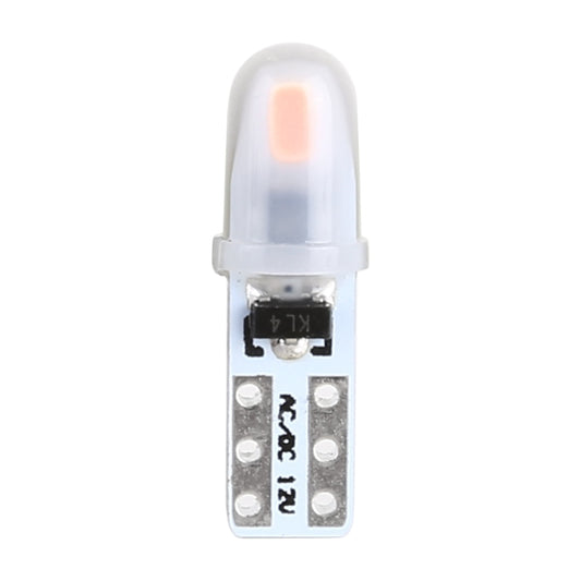 T5 car instrument panel LED bulb showing circuit board and LED lens