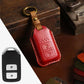 For Honda Car Cowhide Leather Key Protective Cover Key Case, Two Keys Version, For Honda, Two Keys Version