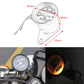 Motorcycle Retro Modified Odometer Speedometer Kilometer, Speedometer Kilometer (Black)