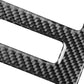 2 PCS / Set Carbon Fiber Car Reading Light Panel Decorative Sticker for Dodge Challenger 2015 to Now, Left Driving, Reading Light Panel
