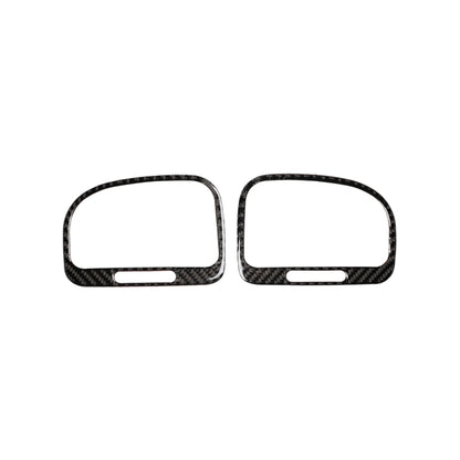 Carbon Fiber Car Left Right Air Outlet Decorative Sticker for Volkswagen Golf 6 2008-2012, Left Right Air Outlet