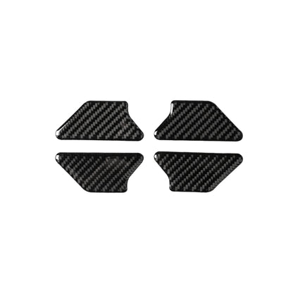 Carbon Fiber Car Inner Door Bowl Panel Decorative Sticker for Volkswagen Golf 6 2008-2012, Inner Door Bowl Panel